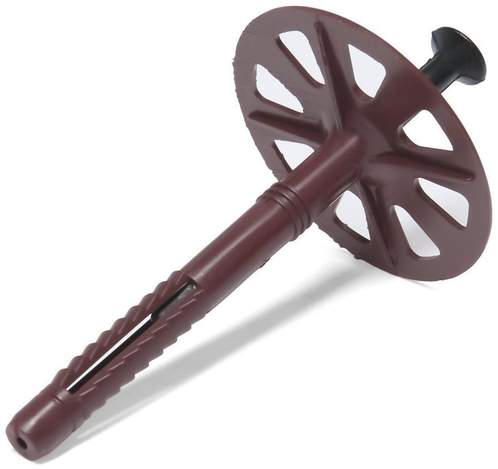 Дюбель для теплоизоляции с пластиковым гвоздем 