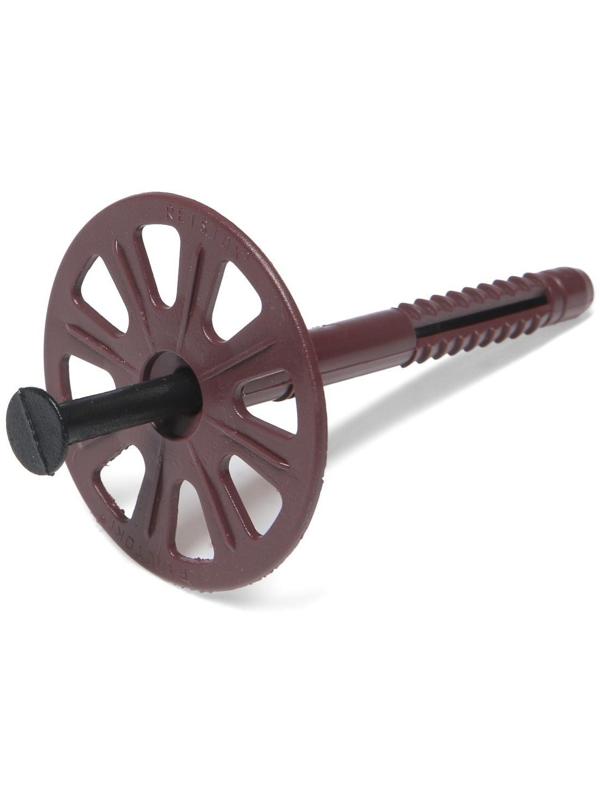 Дюбель для теплоизоляции с пластиковым гвоздем 