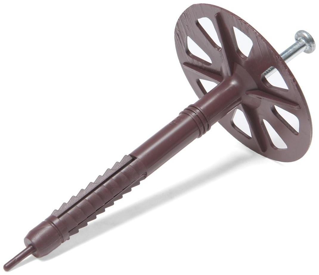 Дюбель для теплоизоляции с металлическим гвоздем 