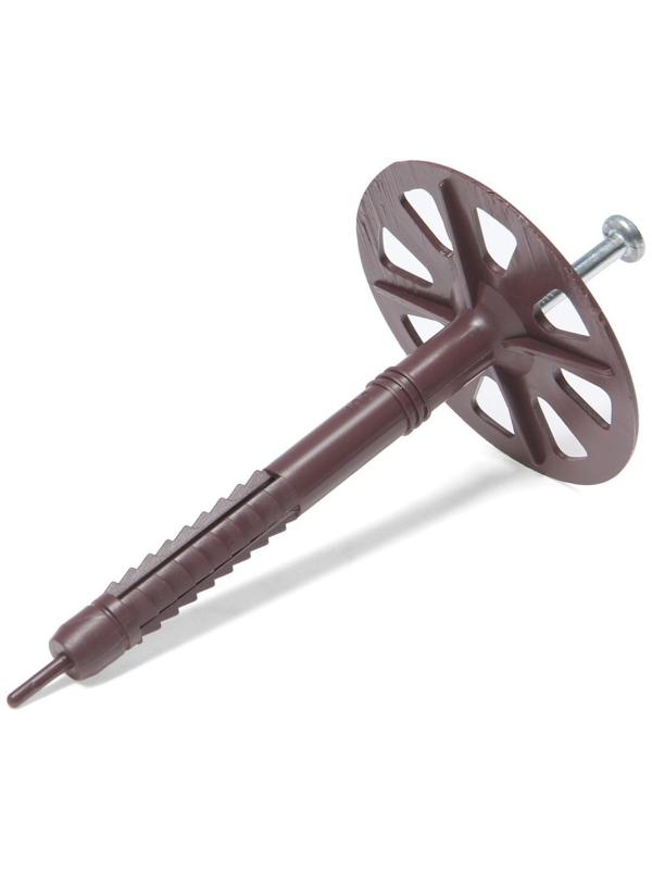 Дюбель для теплоизоляции с металлическим гвоздем 