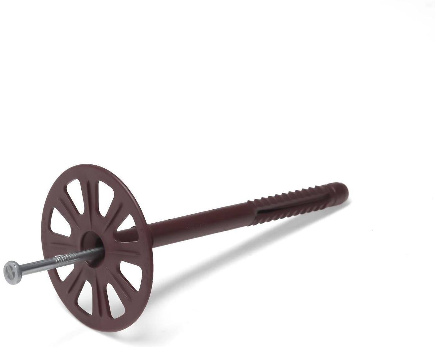 Дюбель для теплоизоляции с металлическим гвоздем 