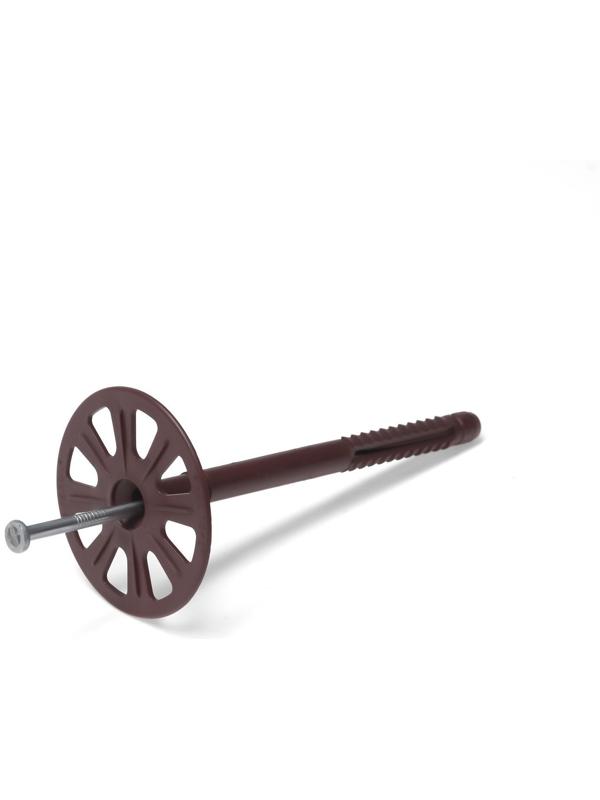 Дюбель для теплоизоляции с металлическим гвоздем 