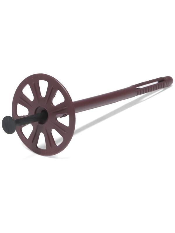 Дюбель для теплоизоляции с пластиковым гвоздем 