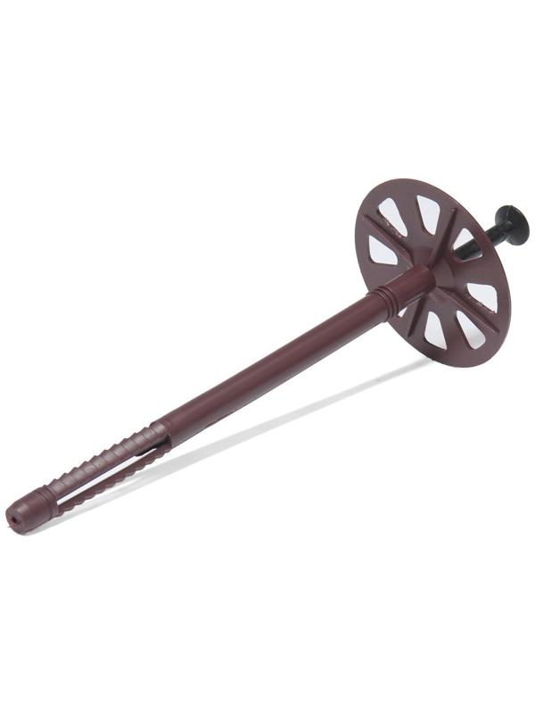 Дюбель для теплоизоляции с пластиковым гвоздем 