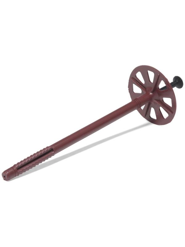 Дюбель для теплоизоляции с пластиковым гвоздем 