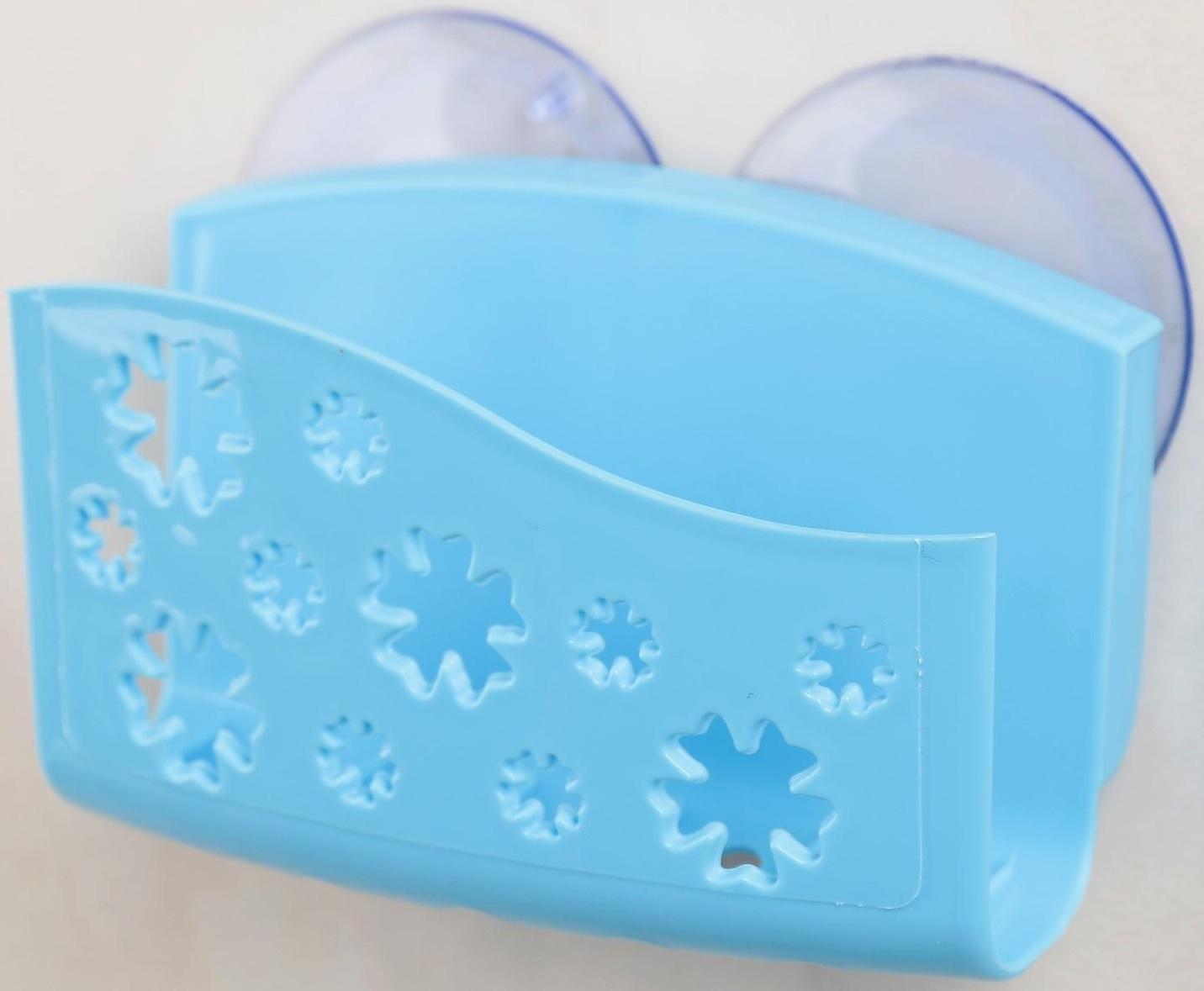 Подставка под губку на присосках, цвет МИКС