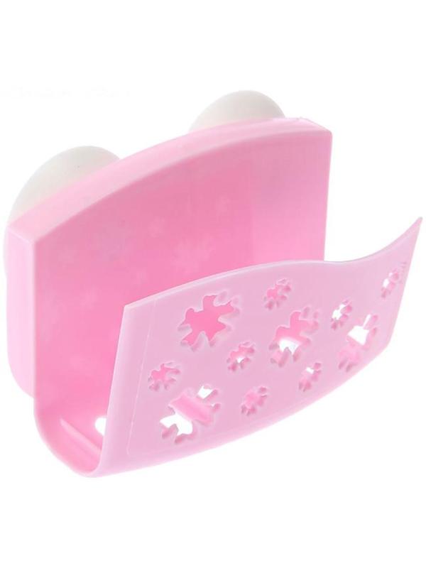 Подставка под губку на присосках, цвет МИКС