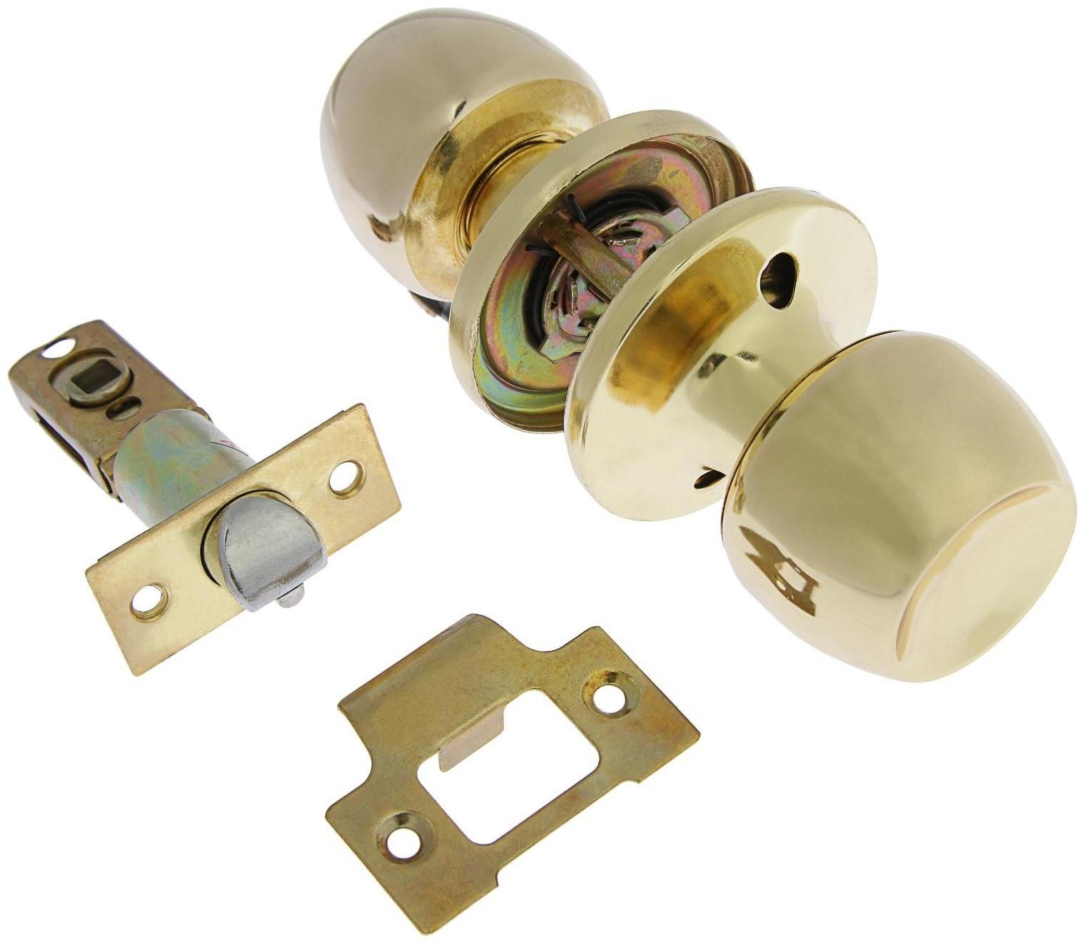 Защелка 1101, пустая, цвет золото