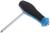 Отвертка комбинированная ТУНДРА, 3 в 1, двухкомпонентная рукоятка, PH2/SL6 х 100 мм