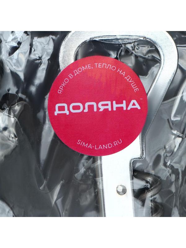 Штопор - открывалка Доляна «Универсальная», 14 см, цвет хромированный