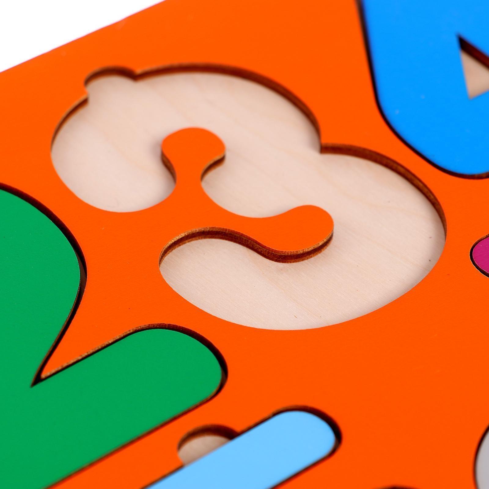 Рамки-вкладыши «Цифры», макси, высота цифр: 8,5 см