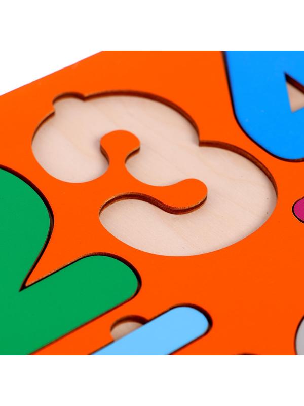 Рамки-вкладыши «Цифры», макси, высота цифр: 8,5 см