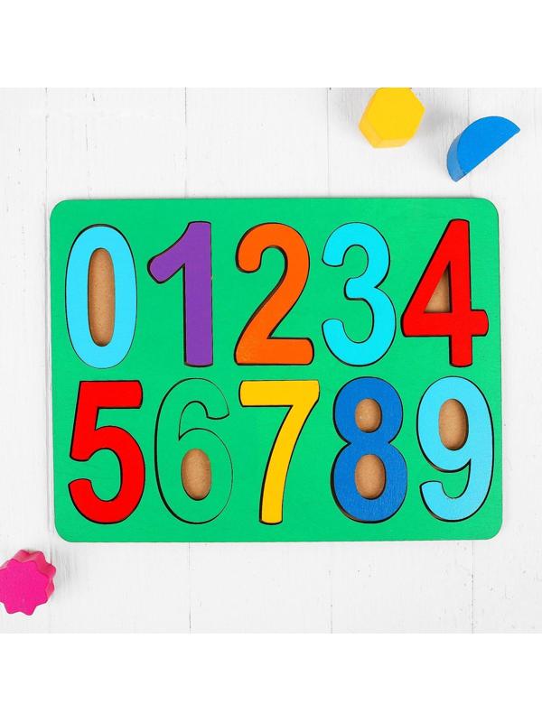 Рамки-вкладыши «Цифры», макси, высота цифр: 8,5 см