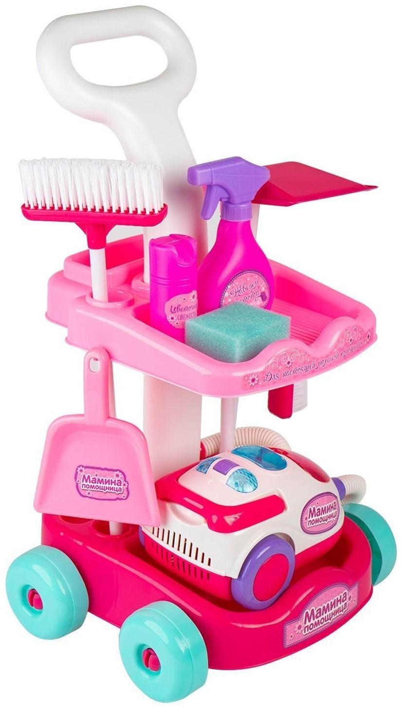Игровой набор «Мамина помощница», с пылесосом и аксессуарами