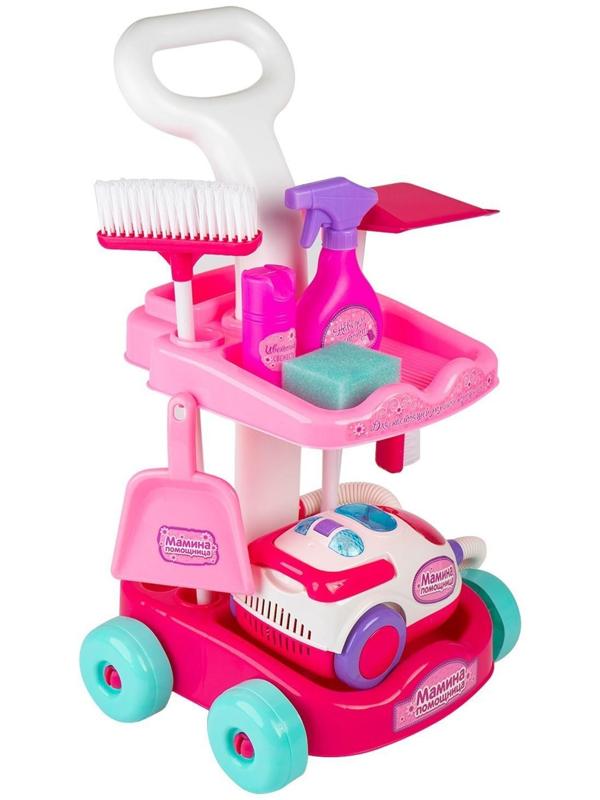 Игровой набор «Мамина помощница», с пылесосом и аксессуарами