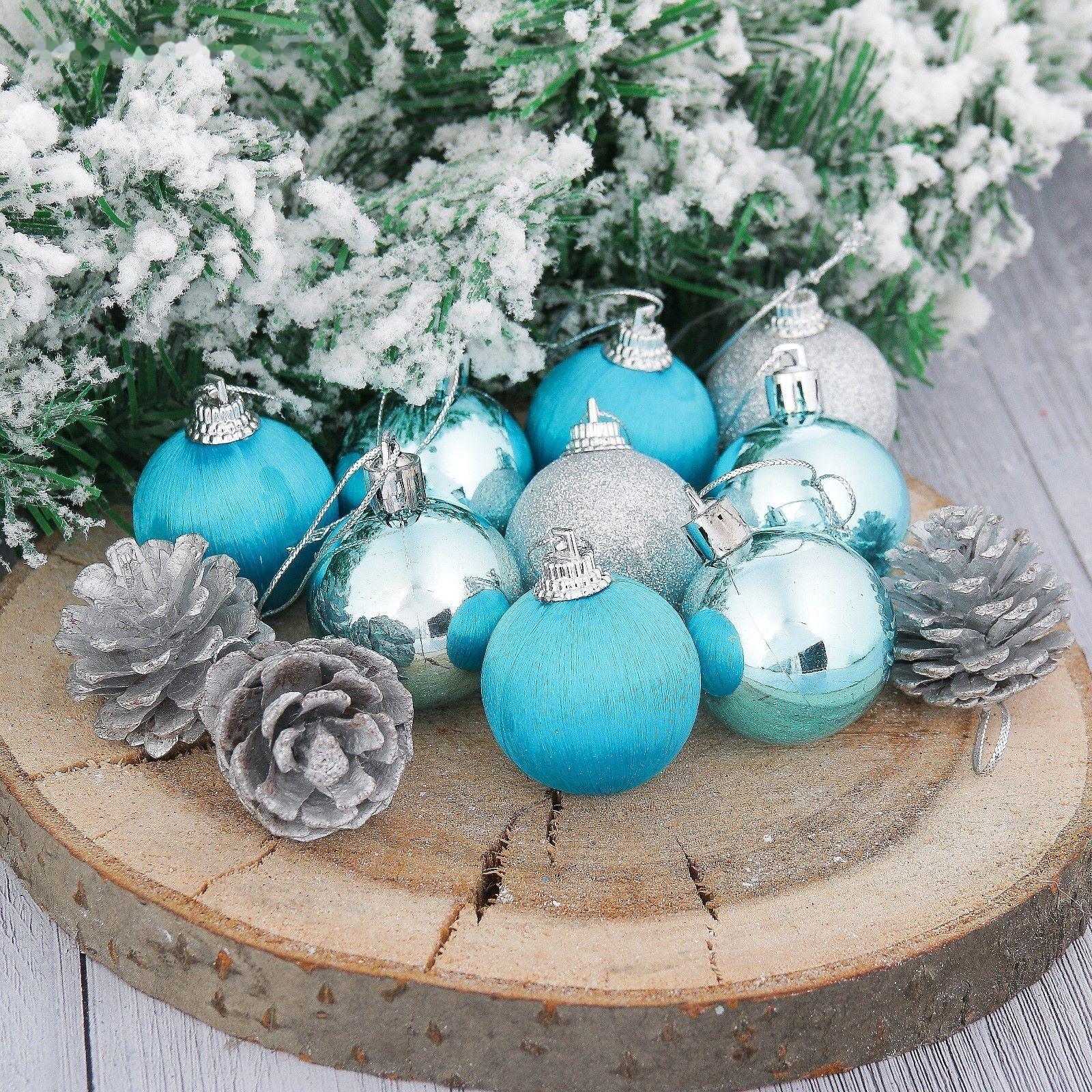 Набор украшений пластик 12 шт 