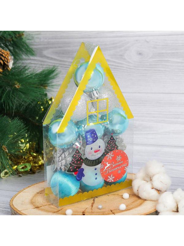 Набор украшений пластик 12 шт 