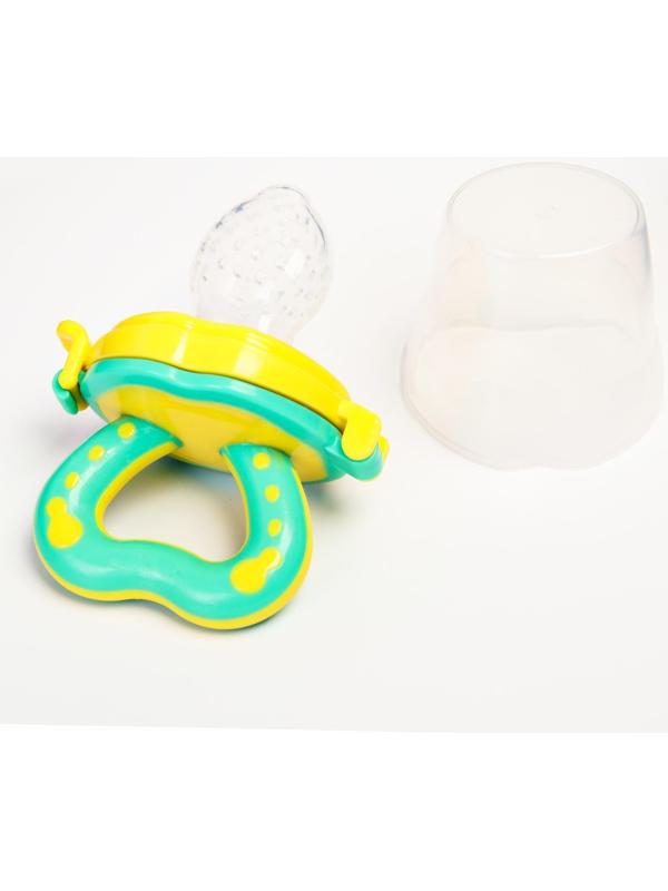 Ниблер с силиконовой сеточкой Basic, цвет зелёный