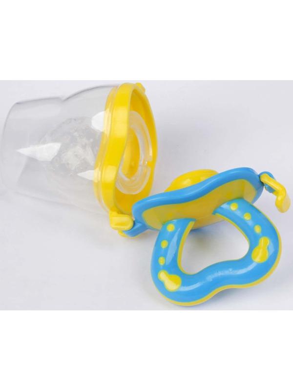 Ниблер с силиконовой сеточкой Basic, цвет голубой