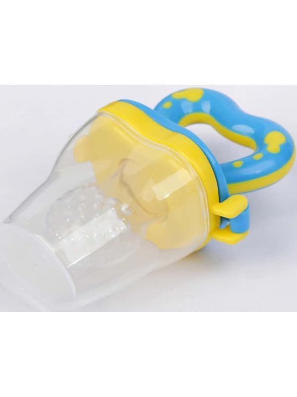 Ниблер с силиконовой сеточкой Basic, цвет голубой