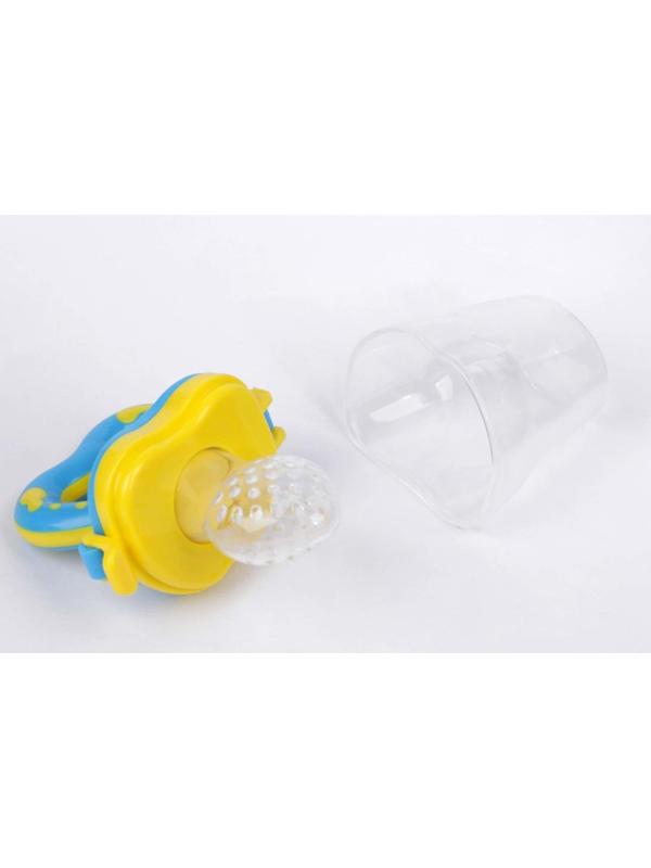 Ниблер с силиконовой сеточкой Basic, цвет голубой