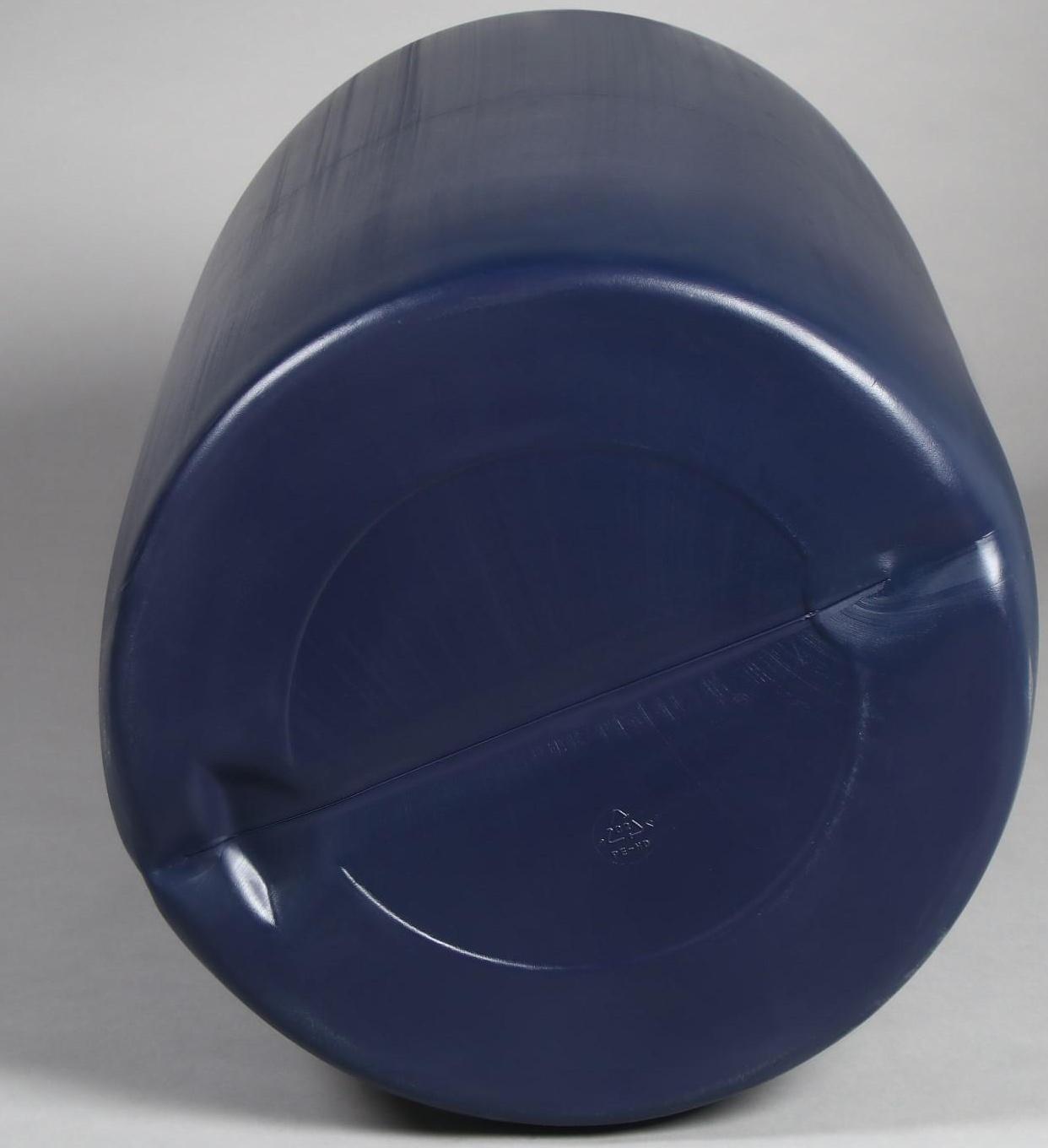 Бочка пищевая, 227 л, с крышкой, нештабелируемая, Оpen Top Drums