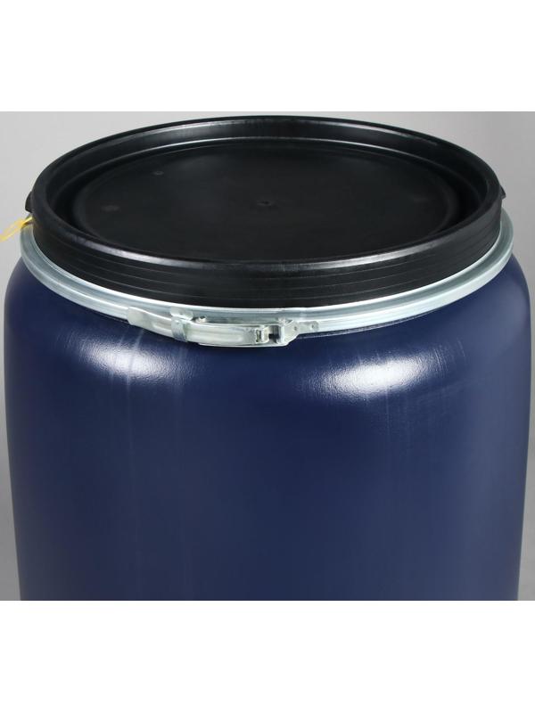 Бочка пищевая, 227 л, с крышкой, нештабелируемая, Оpen Top Drums