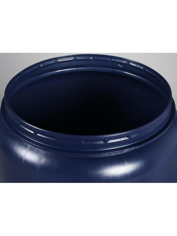 Бочка пищевая, 227 л, с крышкой, нештабелируемая, Оpen Top Drums