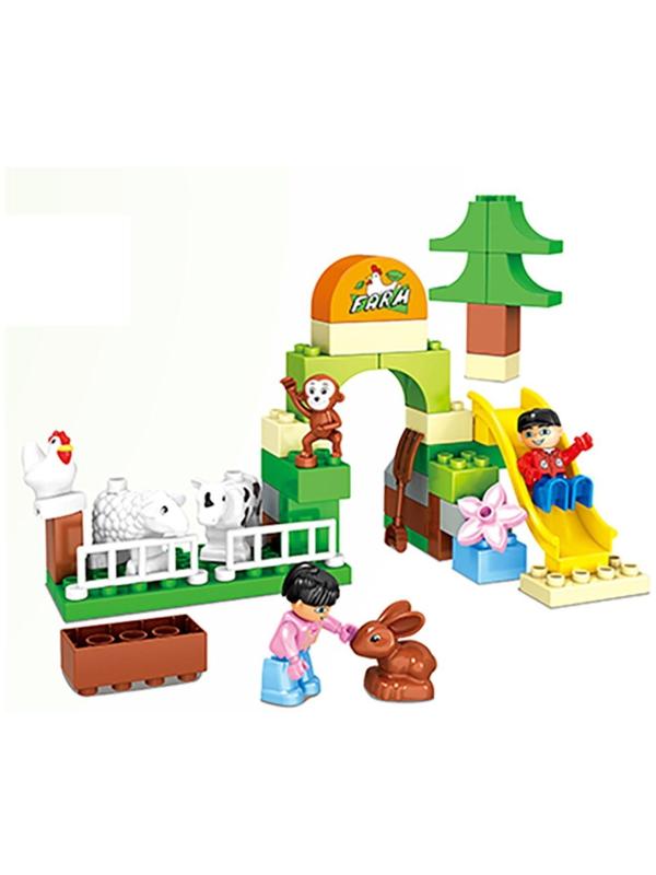 Конструктор «Счастливая ферма», 54 детали