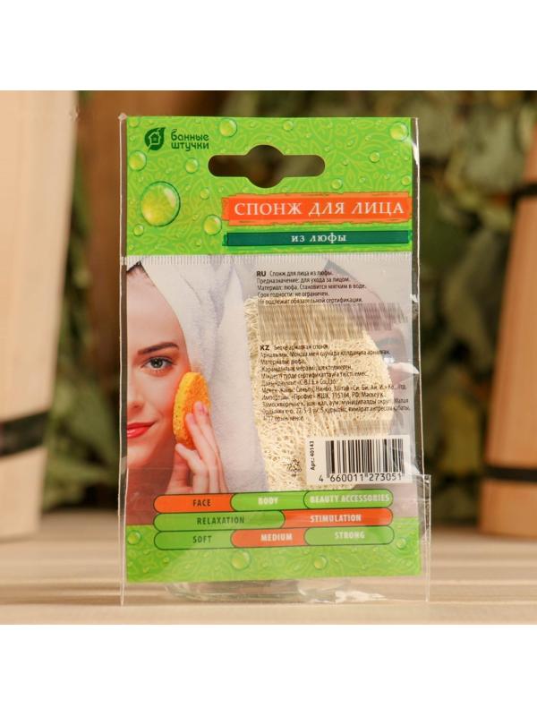 Спонж для лица из люфы