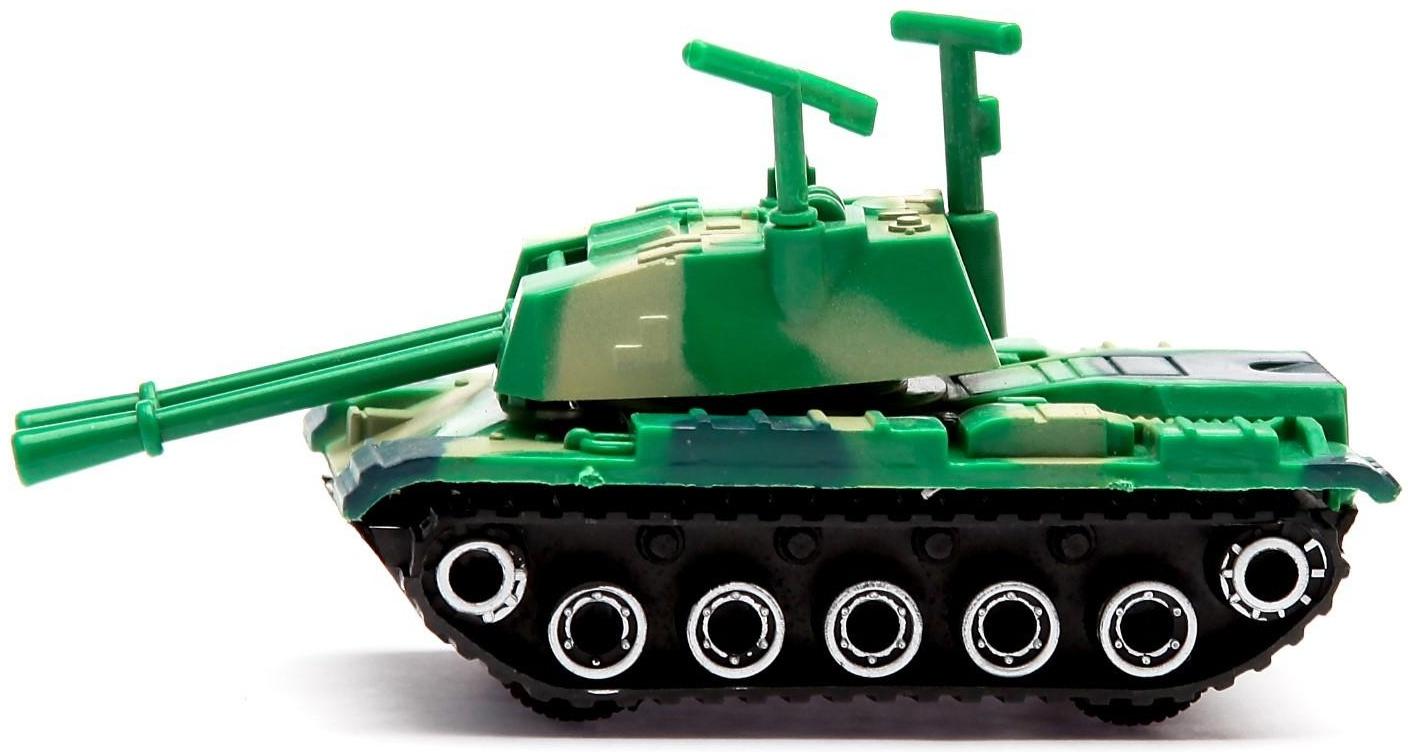 Грузовик инерционный «Перевозчик», с танком, МИКС