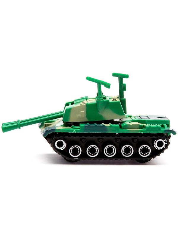 Грузовик инерционный «Перевозчик», с танком, МИКС