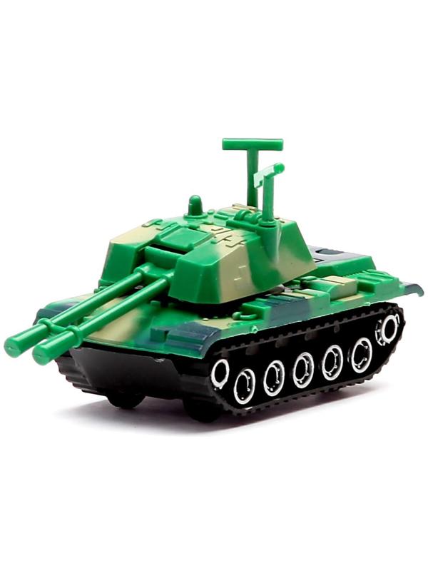 Грузовик инерционный «Перевозчик», с танком, МИКС