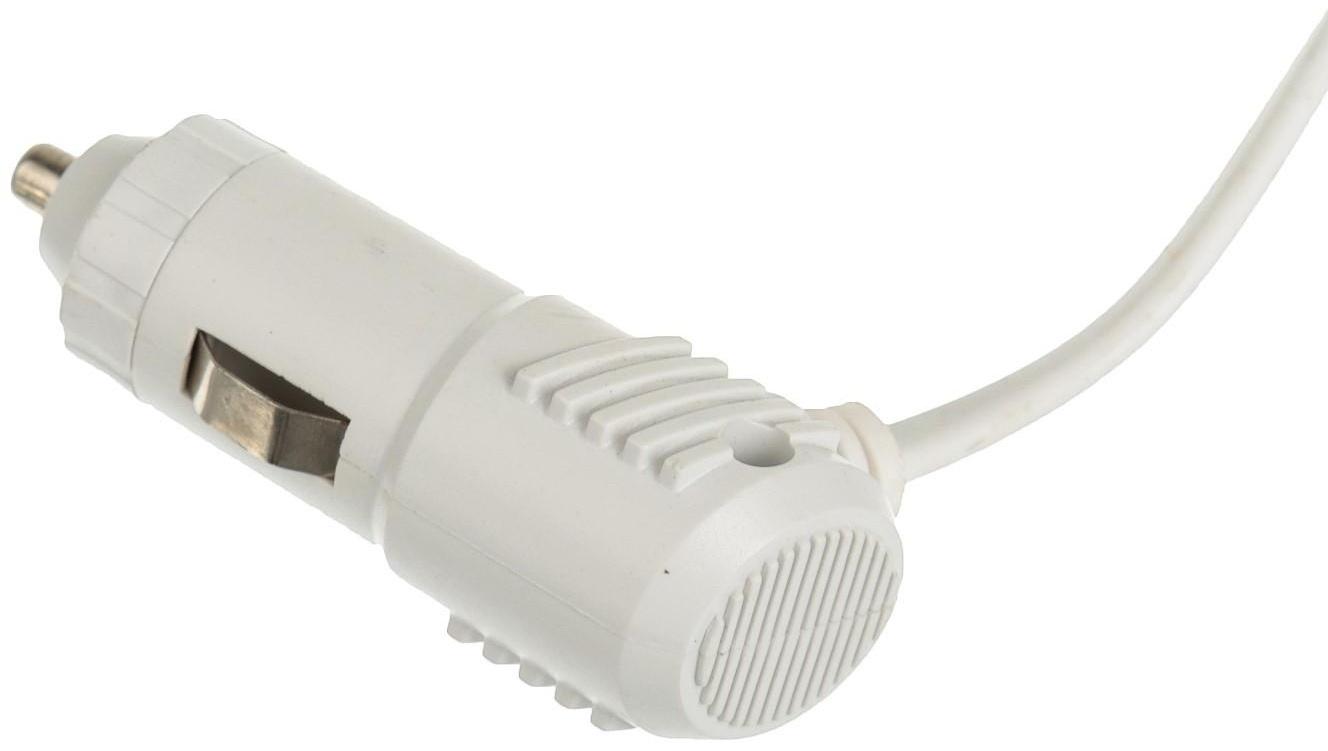 Разветвитель прикуривателя, 3 гнезда, 2 USB 1 А, 60 Вт, 12/24 В, подсветка, провод 70 см