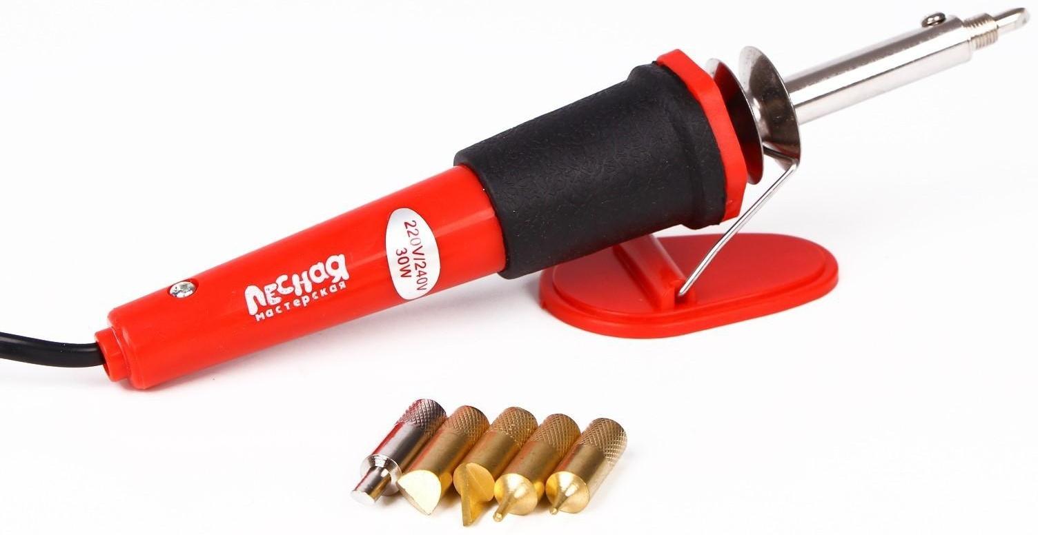 Набор для выжигания и росписи по дереву «Ёлочные игрушки»