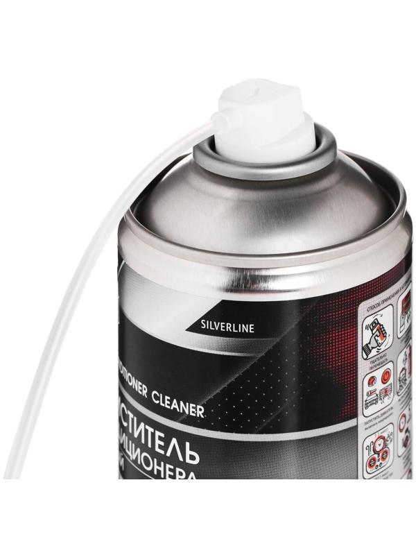Очиститель кондиционера пенный Silverline, 520 мл, аэрозоль