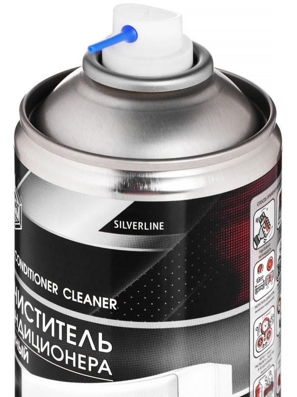 Очиститель кондиционера пенный Silverline, 520 мл, аэрозоль