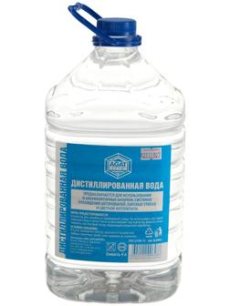Вода дистиллированная АГАТ, 4 л