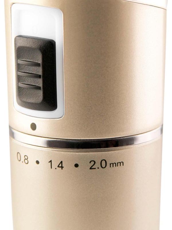 Машинка для стрижки Galaxy LINE GL 4158, 12 Вт, АКБ, 4 насадки, керамические лезвия