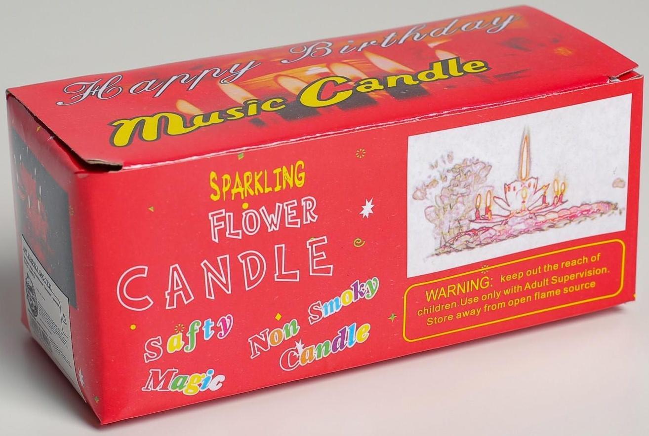 Свеча для торта музыкальная 