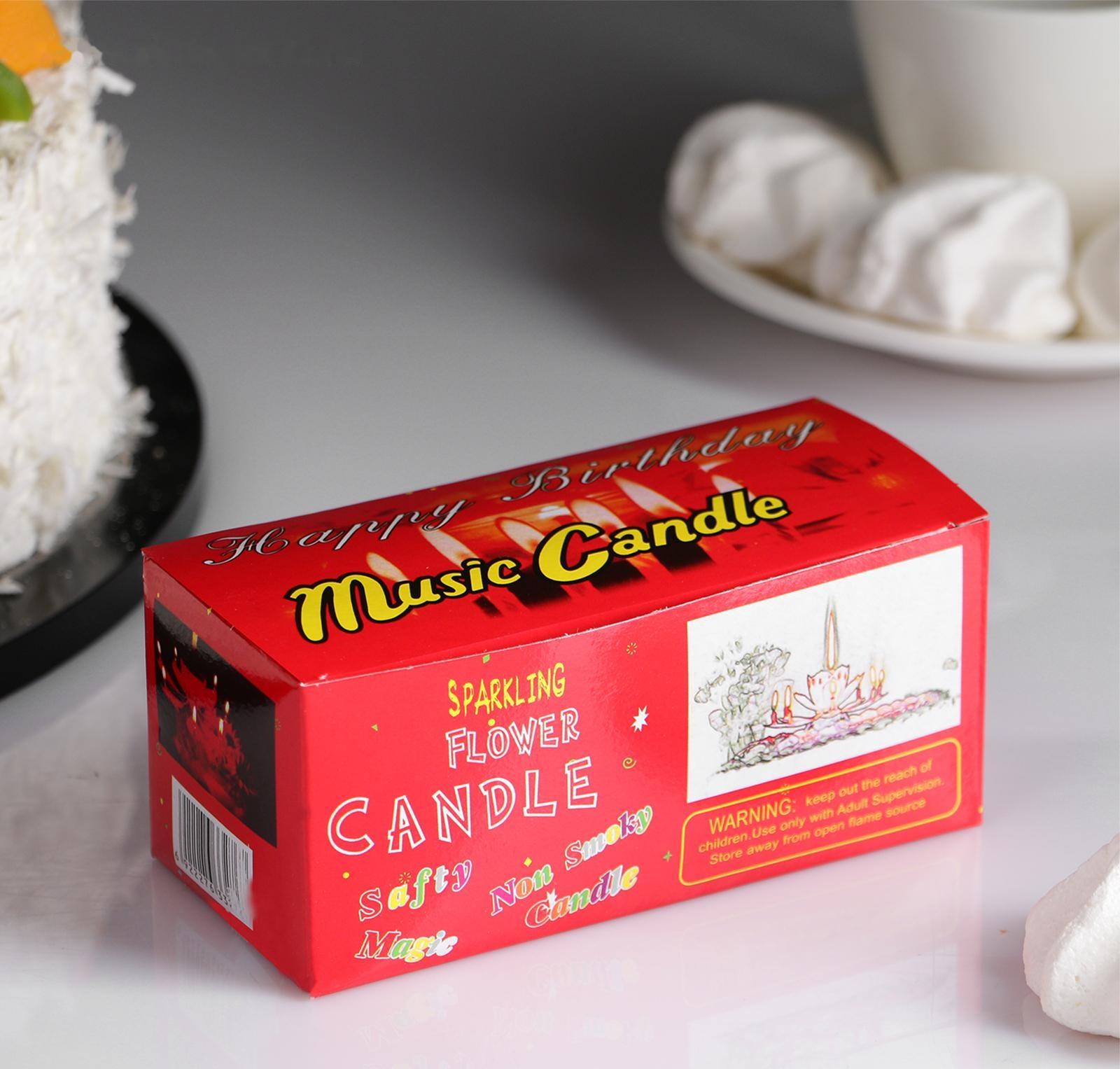 Свеча для торта музыкальная 