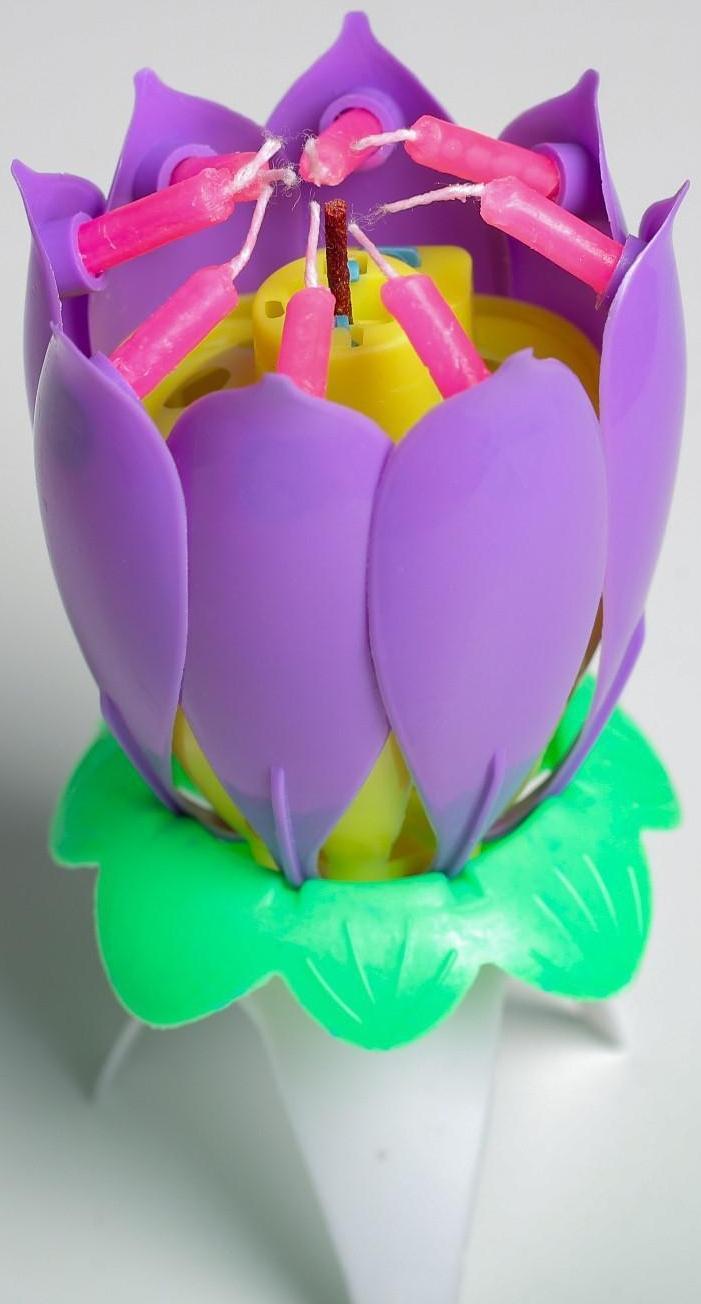 Свеча для торта музыкальная 