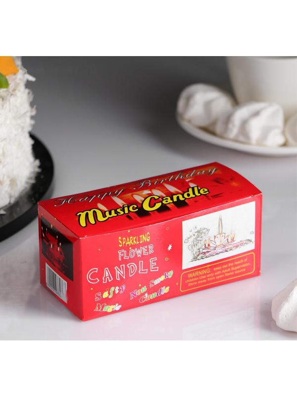 Свеча для торта музыкальная 