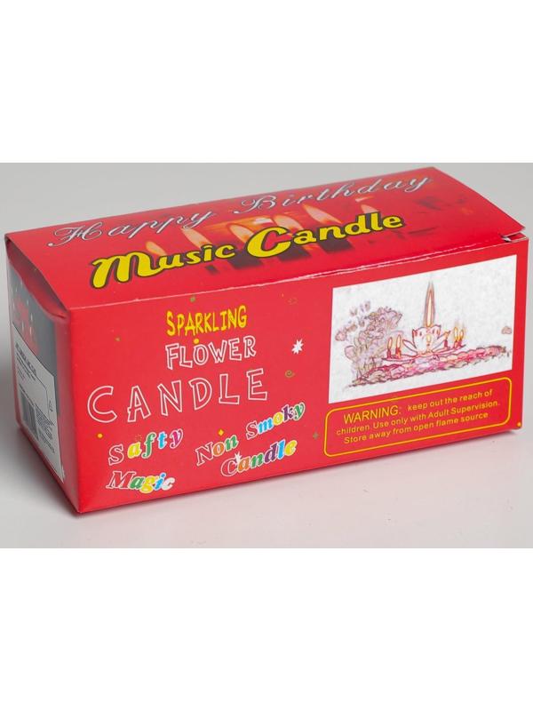 Свеча для торта музыкальная 