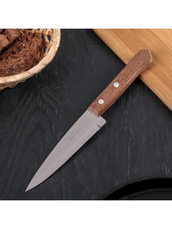 Нож кухонный поварской Universal, лезвие 12,5 см, сталь AISI 420, деревянная рукоять