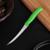 Нож кухонный для помидоров/цитрусовых Athus, лезвие 12,5 см, сталь AISI 420, цвет зелёный