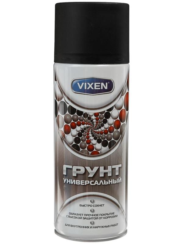 Грунт универсальный VIXEN черный, аэрозоль, 520 мл