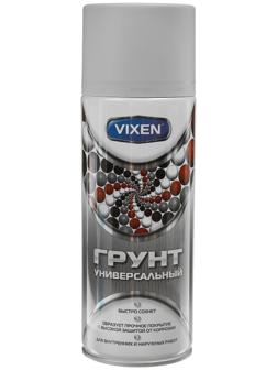 Грунт универсальный, акриловый VIXEN серый, аэрозоль, 520 мл