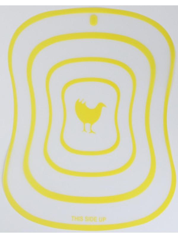 Набор досок разделочных пластиковых гибких Доляна «Ассорти», 4 шт, 40×30 см