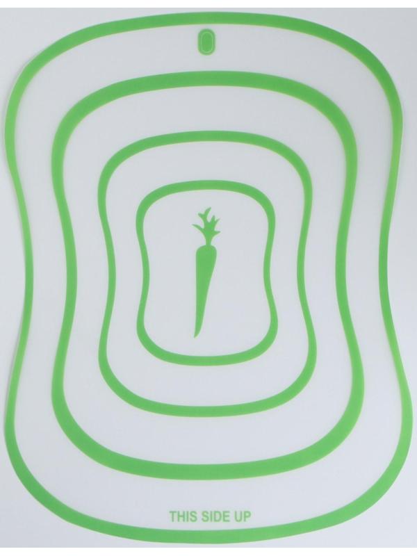 Набор досок разделочных пластиковых гибких Доляна «Ассорти», 4 шт, 40×30 см